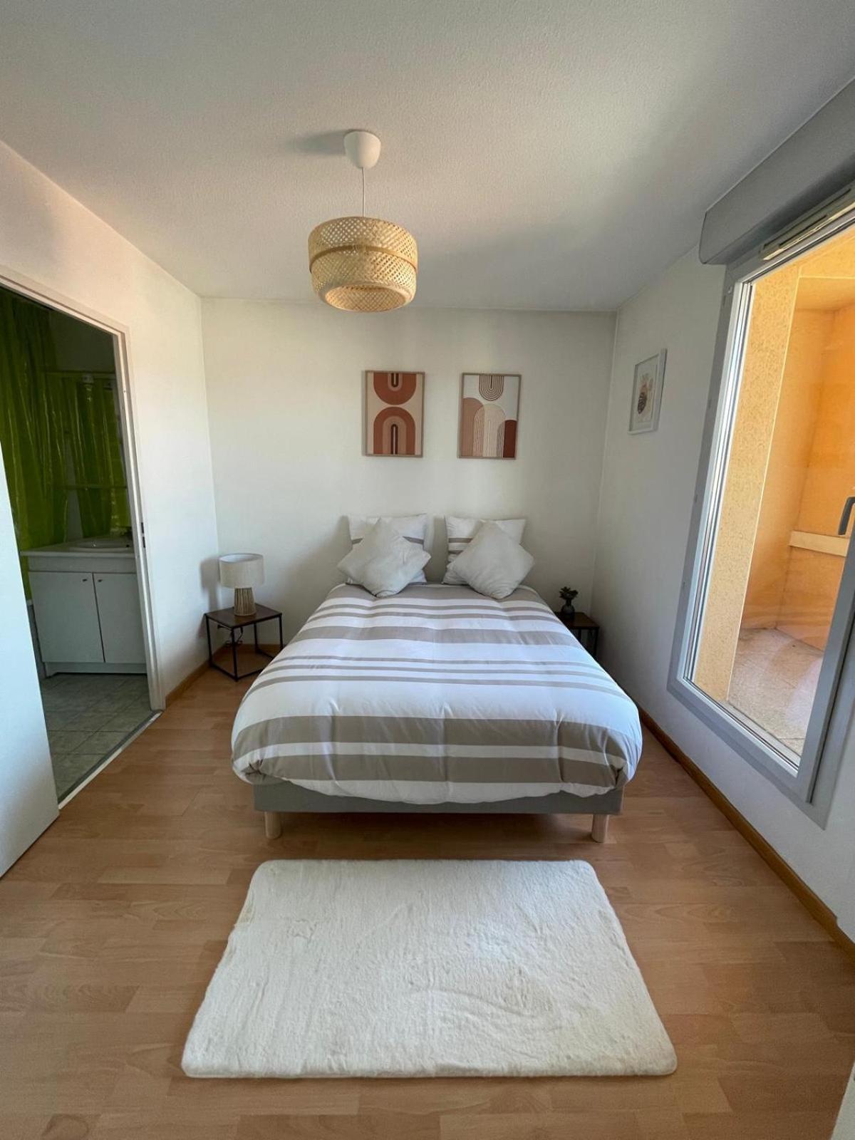 City Rose T2, Climatisation,Parking Prive, Piscine, Wifi , Tout Confort Toulouse Exterior photo